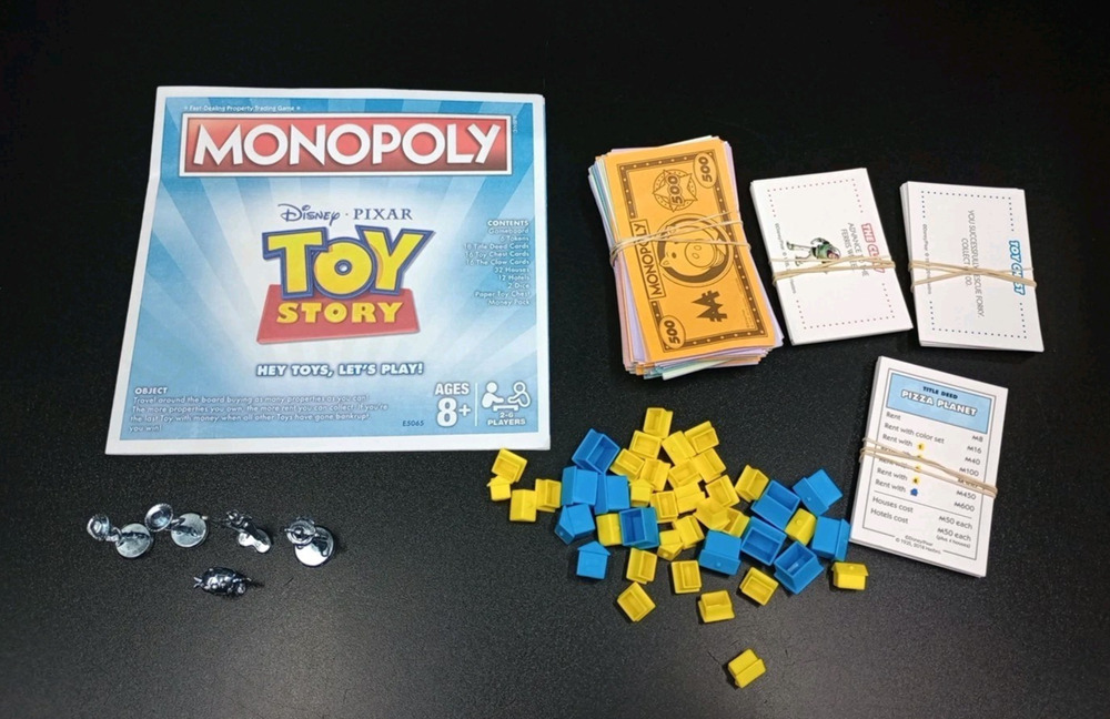 Monopoly Disney Pixar TOY STORY Replacement Pieces